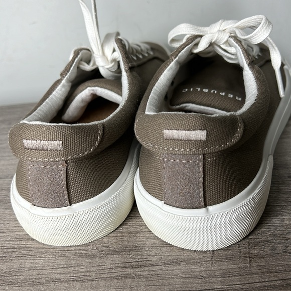 Like new New Republic Taupe Sneakers - Picture 4 of 6